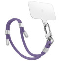 Spigen Universal Strap Set Crossbody & Wrist phone lanyard set purple/deep purple AFA08363