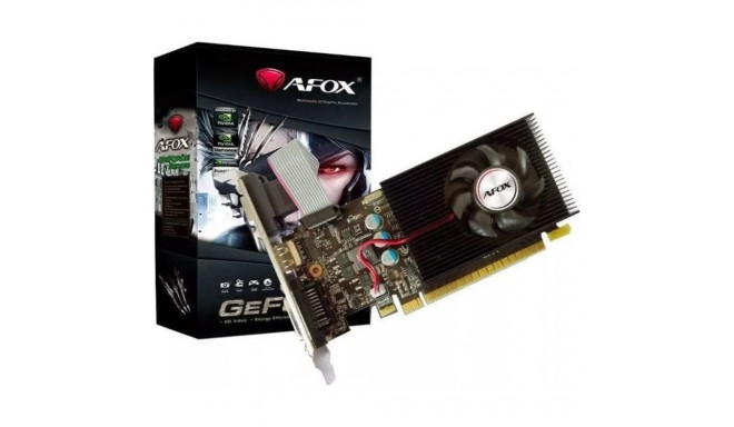 AFOX GeForce GT 610 2GB DDR3 Graafikakaart (AF610-2048D3L5)