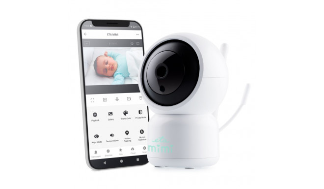 ETA | Baby Monitor | ETA630690000 MIMI | Flexible camera | White