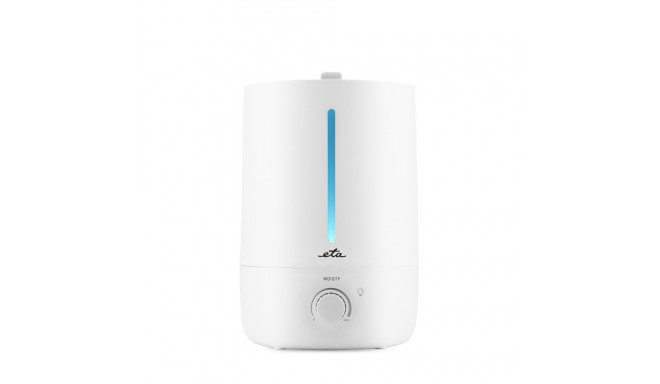 ETA Humidifier | ETA362990000 MOISTY | 40 m³ | 25 W | Water tank capacity 5 L | Ultrasonic technolog