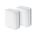 Asus | Kaksikbändi WiFi 7 AiMesh Laiendatav Ruuter | ZenWiFi BD4 (2tk) | 802.11be | 3600 Mbit/s | 36