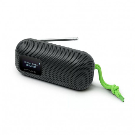 Muse kõlar FM-raadioga | M-750 FBT | 10 W | veekindel | Bluetooth | must | kaasaskantav | juhtmevaba