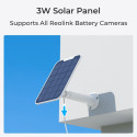 Reolink | Battery Wi-Fi Security Camera with Solar Panel | Argus Series B320 | Bullet | 3 MP | Fixed