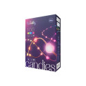 Twinkly Candies 100 Heart-shaped RGB LEDs, Clear Wire, USB-C