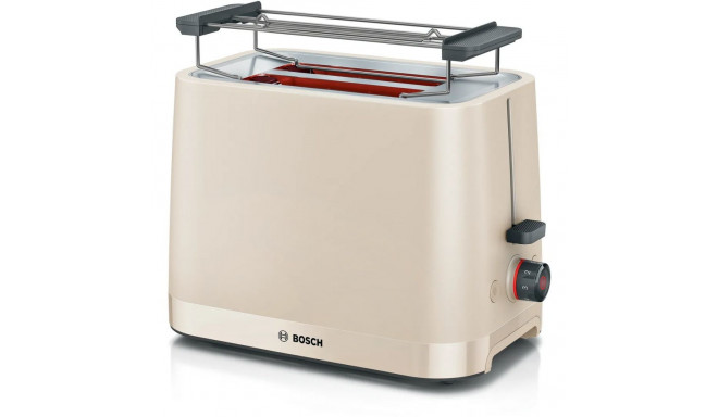 Bosch Compact Toaster | TAT3M127 MyMoment | Number of slots 2 | Housing material Plastic | Beige