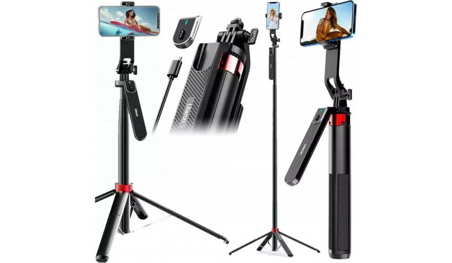 Selfie stick Ulanzi Selfie Stick Tripod For Phone Smartphone 180cm Bluetooth Remote Control Ulanzi /