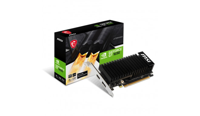 MSI GeForce GT 1030 4GHD4 LP OC 4GB DDR4 graafikakaart
