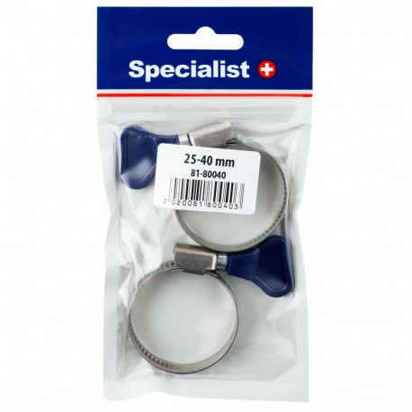 SPECIALIST+ clamp with handle, 25-40 mm, 2 pcs.