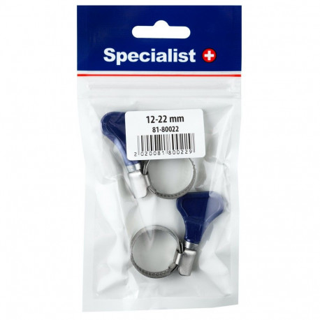 SPECIALIST+ clamp with handle, 12-22 mm, 2 pcs.