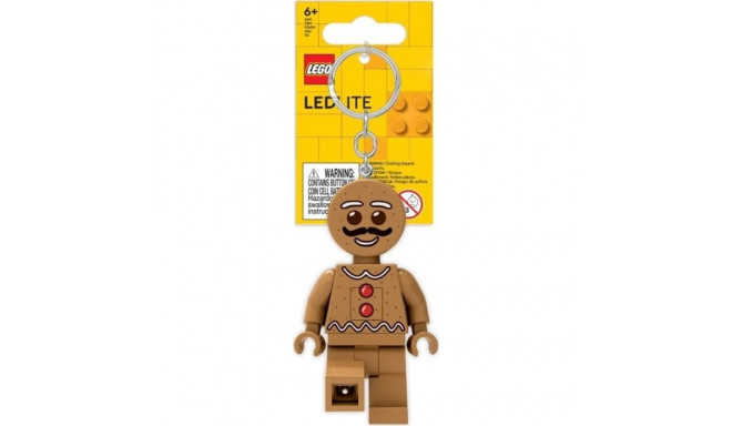 LEGO Classic KE182 Keychain with Flashlight Gingerbread Man