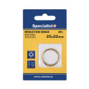 SPECIALIST+ reduction ring, 25.4x22.2x1.2/1.4 mm, 2 pcs.