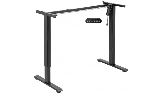 Mozos must elektrilise kõrguse reguleerimisega lauaraam EDF-PRO-BK