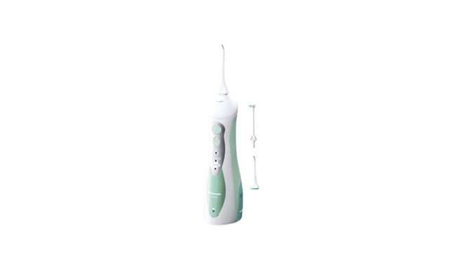 Panasonic | Oral irrigator | EW1313G303 | Cordless | 130 ml | Number of heads 2 | White/Green