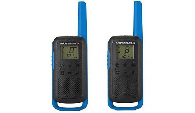 Motorola TLKR T62 BLUE walkie-talkie