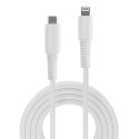 Lindy 2m USB Type C to Lightning Cable, White