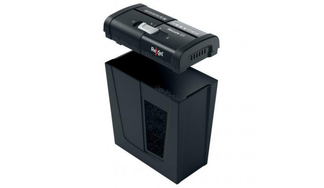 Rexel Secure S5 paper shredder Strip shredding 70 dB Black