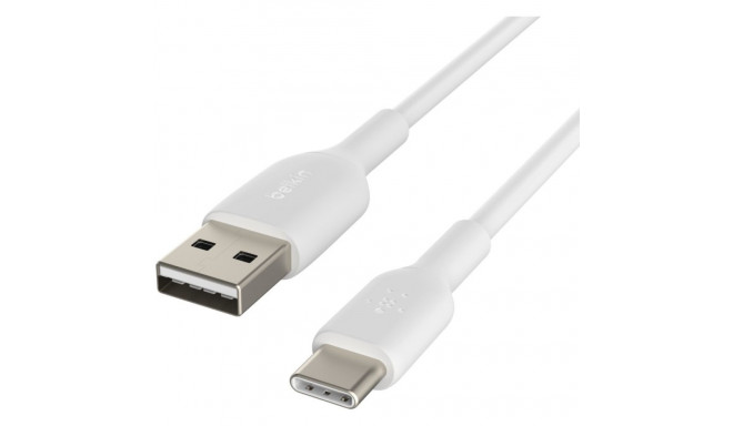 "Belkin USB-C/USB-A Kabel PVC, 2m, weiß"