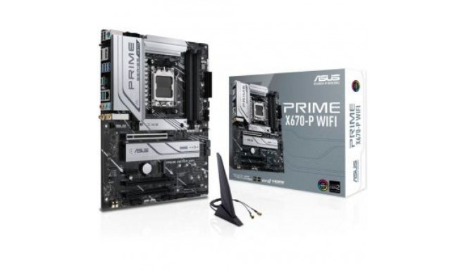 Asus Mainboard||AMD X670|SAM5|ATX|Memory DDR5|Memory slots 4|1xPCI-Express 3.0 1x|3xPCI-Express 4.0 