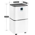 Lovio LVDE12Y1 SmartDry Dehumidifier 12L