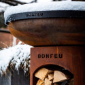 Bonfeu Bonbiza Open rusty garden fire pit 8002R