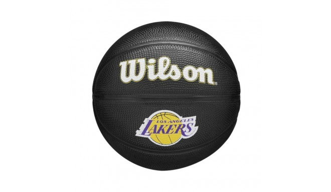 Wilson Team Tribute Los Angeles Lakers Mini Ball Jr WZ4017601XB (3)