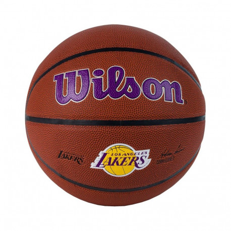Wilson Team Alliance Los Angeles Lakers Ball WTB3100XBLAL Basketball (7)
