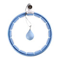 Hula Hop HMS HHM15 with magnet and weight blue + counter