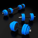 HMS SGG30 BAR 2-in-1 weight set (barbell and barbells) 30 kg