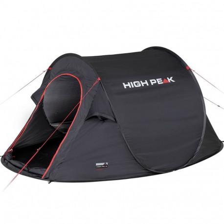 High Peak Vision 3 Black Tunnel tent
