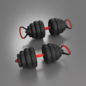 6IN1 WEIGHT SET HMS SGN140 (BARBELL, DUMBBELL AND KETTLEBELL) 40KG