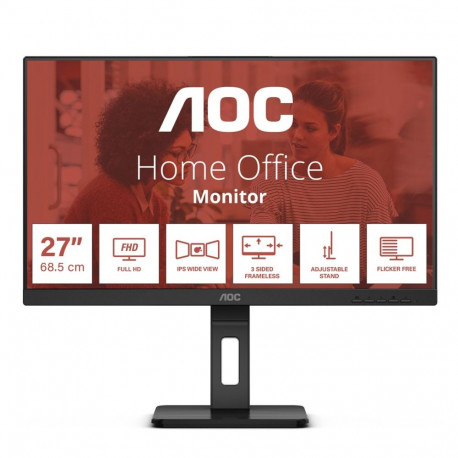 AOC E3 27E3QAF arvutimonitor 68,6 cm (27") 1920 x 1080 pikslit Full HD LED must