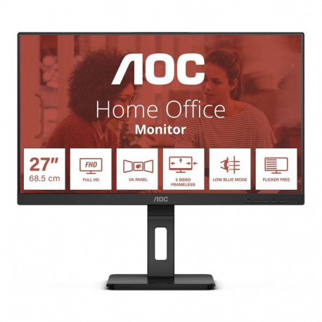 AOC E3 27E3QAF arvutimonitor 68,6 cm (27") 1920 x 1080 pikslit Full HD LED must