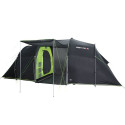 High Peak Tauris 4 Green, Grey Tunnel tent 11560