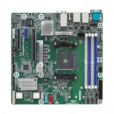 Asrock X570D4U-2L2T/BCM motherboard AMD X570 Socket AM4 micro ATX
