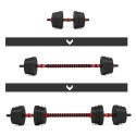 Barbells-Strap 2in1 SGP20 HMS 20kg