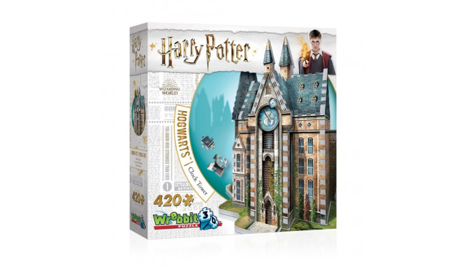 3D PUZZLE WREBBIT 3D HARRY POTTER - HOGWARTS 1013 CLOCK TOWER 420 PC(S)