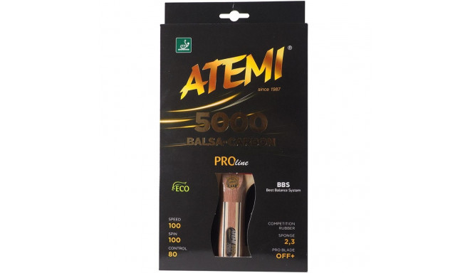 New Atemi 5000 Pro anatoomiline lauatennise reket