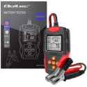 Qoltec 52484 LCD digital battery tester | 12V | 24V | 3Ah-200Ah