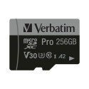 Verbatim Pro U3 256GB Micro SDXC kaart