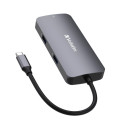 Verbatim CMH-05 USB Type-C 5000 Mbit/s Hõbe