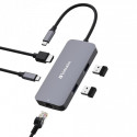 Verbatim CMH-05 USB Type-C 5000 Mbit/s Hõbe