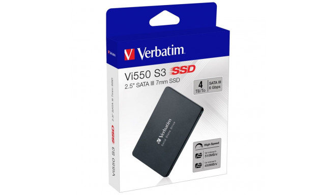 Verbatim Vi550 S3 SSD 4TB