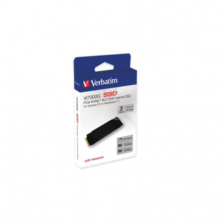 Verbatim ssd Vi7000G PCIe NVMe M.2 2TB ülim mängulahendus