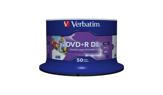 Verbatim DVD+R kahekihiline lai tindiprinditav 8x