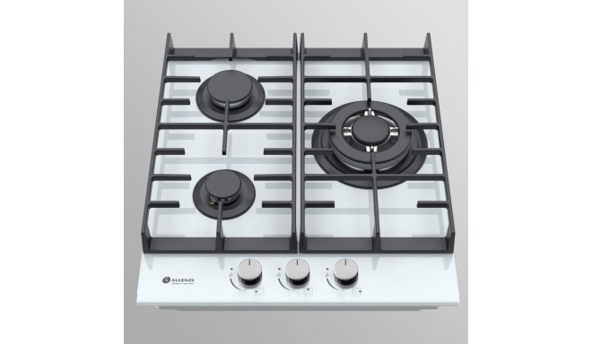 Built-in gas hob Allenzi BOS 45 White