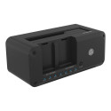 Icy Box Docking Station IB-2924MSCL-C31 Docking & CloneStation 1x 2.5'/3.5' to 1x M.2 NVMe & M.2 NVM