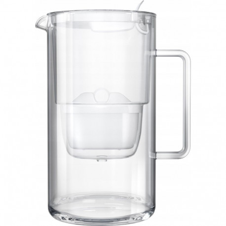 Aquaphor klaasist filtrikann 2,5 l Maxfor+ magneesiumkassettiga, valge
