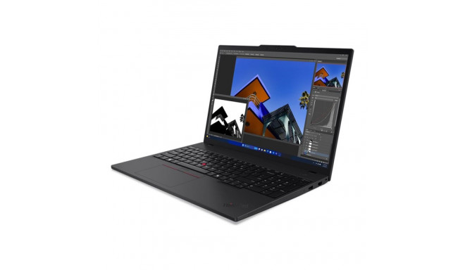 Lenovo ThinkPad T16 Gen 3 must 16" IPS WUXGA 1920 x 1200 pikslit peegeldusvastane Intel Core U7 155U