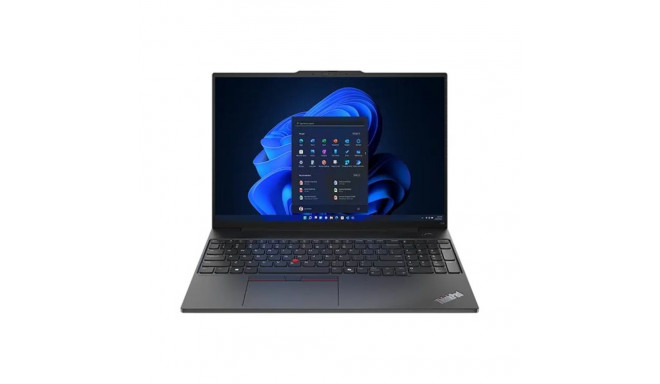 Lenovo ThinkPad E16 must 16-tolline IPS WUXGA 1920 x 1200 pikslit peegeldusvastane Intel Core U7 155