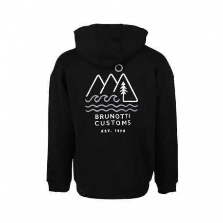Brunotti Benito Meeste kampsun, XL, Must